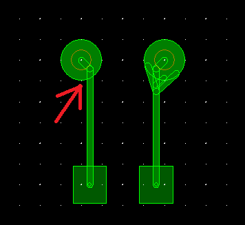 スルーホール接続の鋭角パターン.png